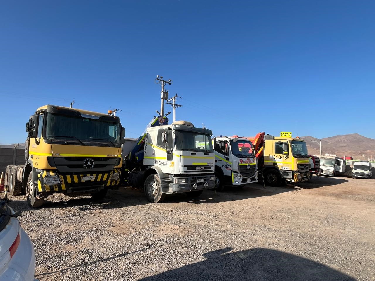 Maquinaria en arriendo Bermot